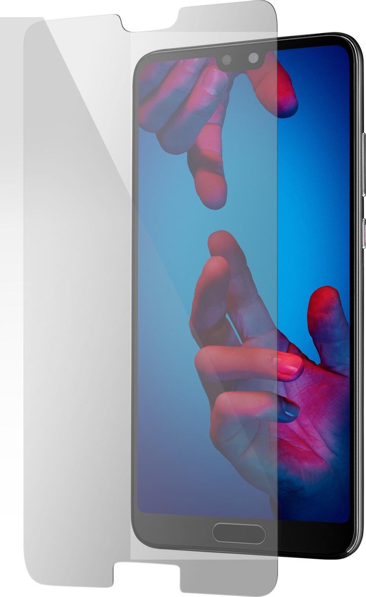 Mobiparts Screenprotector geschikt voor Huawei P20 - Gehard Glas - Anti-bacterieel -