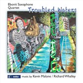Ebonit Saxophone Quartet - 'Troubled Waters': Music For Saxophone Quartet (CD)