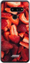 LG G8 ThinQ Hoesje Transparant TPU Case - Strawberry Fields #ffffff