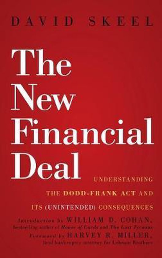 Boek cover The New Financial Deal van David Skeel (Hardcover)