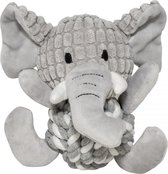 Duvo+ Zoo friends elsa olifant bal Grijs 18x14x12cm