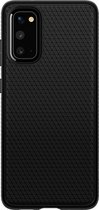Spigen Liquid Air TPU Backcover voor de Samsung Galaxy S20 - Matt Black