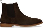 Sacha - Heren - Bruine suède chelsea boots - Maat 42