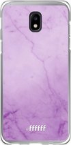 Samsung Galaxy J5 (2017) Hoesje Transparant TPU Case - Lilac Marble #ffffff