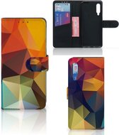 Leuk Hoesje Xiaomi Mi 9 Smartphone Cover Polygon Color