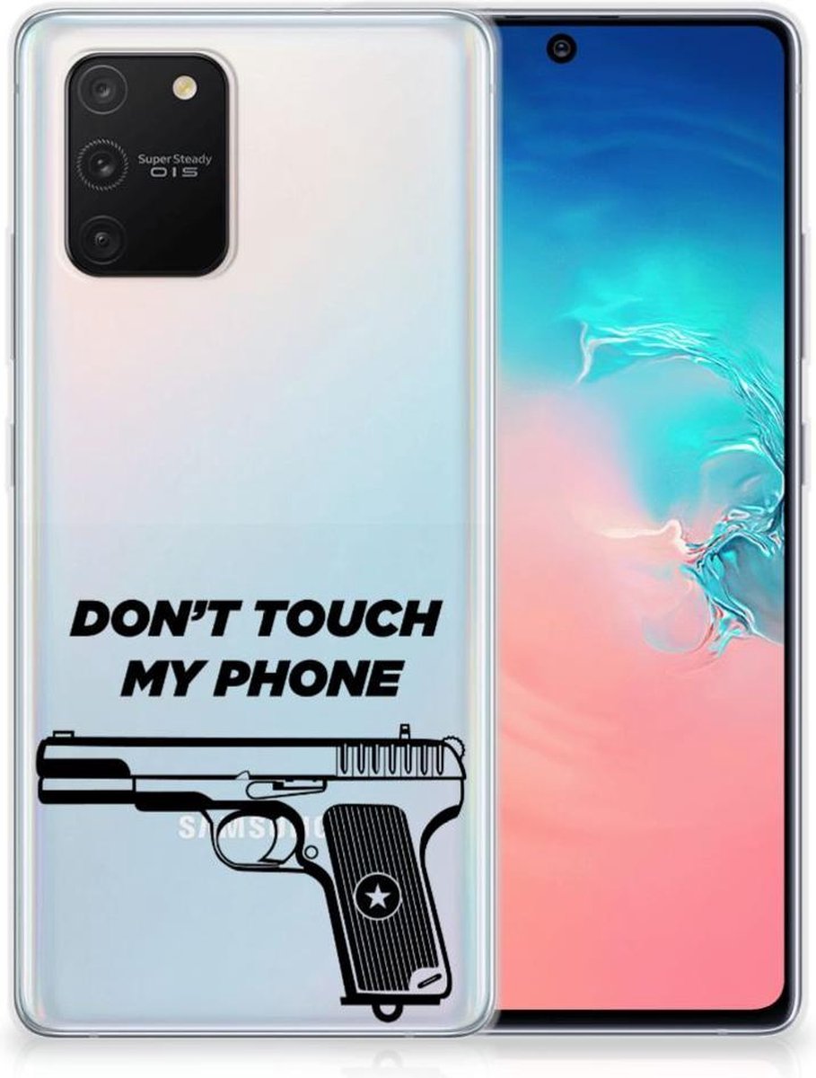 Back Cover voor Samsung Galaxy S10 Lite Silicone-hoesje Pistol DTMP