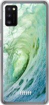 Samsung Galaxy A41 Hoesje Transparant TPU Case - It's a Wave #ffffff
