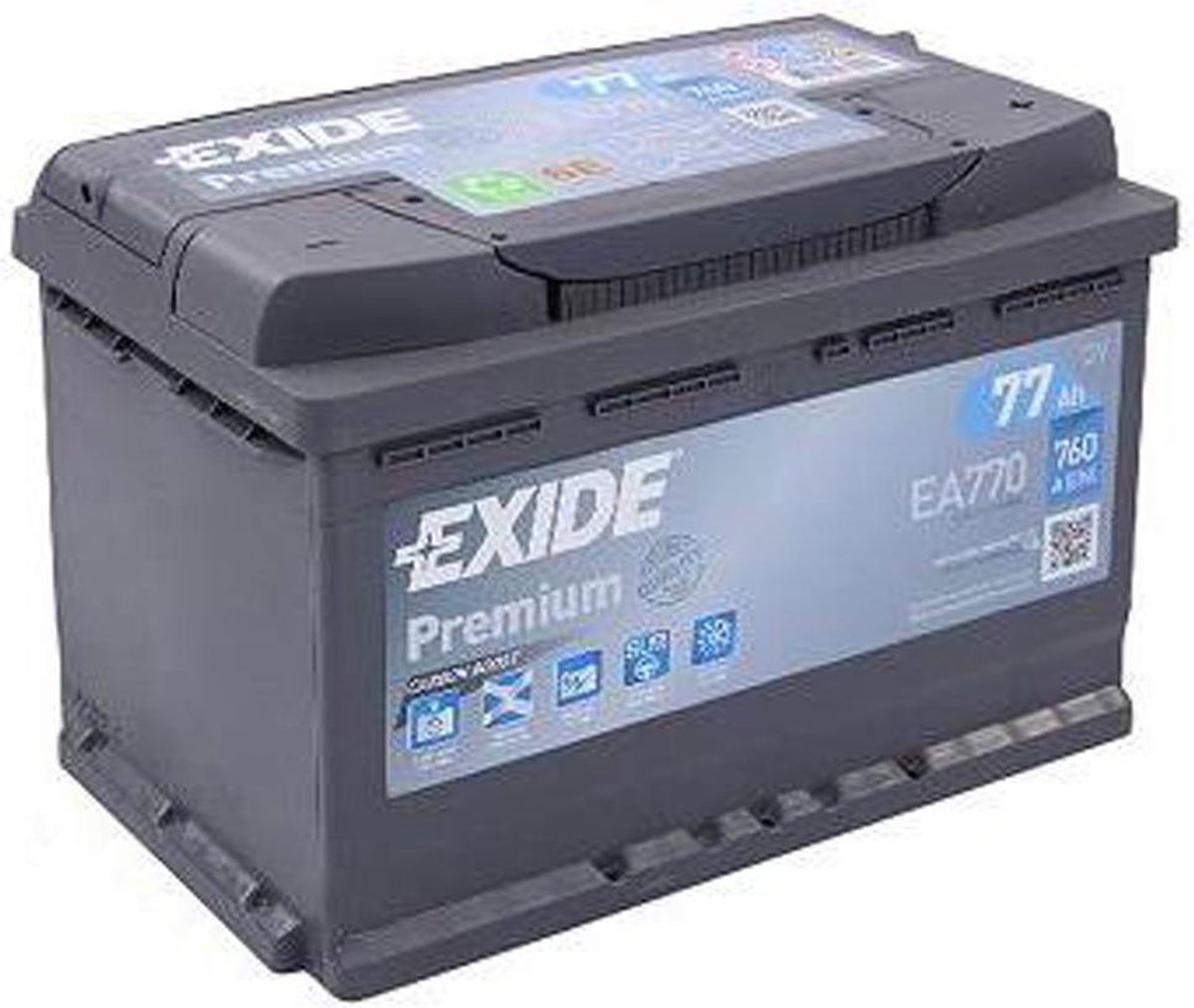 Exide Technologies EA770 Premium 12V 77Ah Zuur