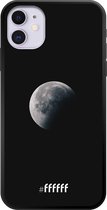 iPhone 11 Hoesje TPU Case - Moon Night #ffffff