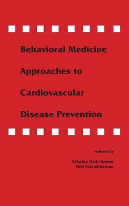Behavioral Medicine Approaches to Cardiovascular Disease Pre ... - cover