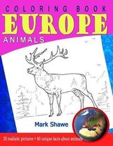 Coloring Book Animals of Europe