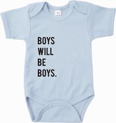Babyrompertje Boys will be boys