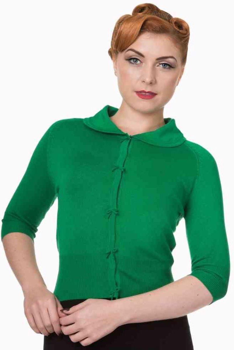Dancing Days - April Cardigan - M - Groen