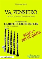 Va, pensiero - Clarinet Quintet score & parts