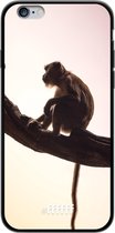 iPhone 6s Hoesje TPU Case - Macaque #ffffff