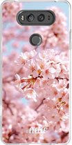 LG V20 Hoesje Transparant TPU Case - Cherry Blossom #ffffff
