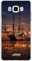 Samsung Galaxy J5 (2016) Hoesje Transparant TPU Case - Sea Rovers #ffffff