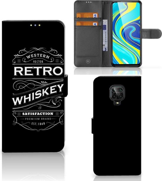Foto hoesje Xiaomi Redmi Note 9 Pro | Note 9S Telefoonhoesje met Tekst Whiskey