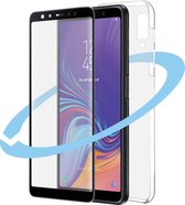 Azuri Front&Back protection pack - zwart - for Samsung A7 2018