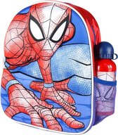 Marvel Spiderman 3D Rugzak met Veldfles - 31cm