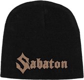 Sabaton Beanie Muts Logo Zwart