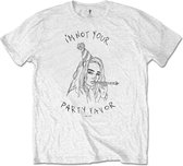 Billie Eilish Heren Tshirt -M- Party Favour Wit