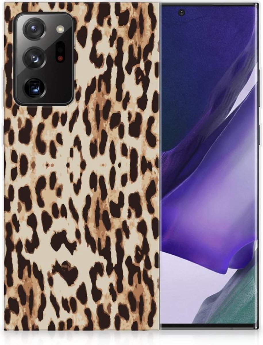 Samsung Galaxy Note20 Ultra TPU Hoesje Leopard