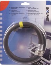 Scanpart F121 Gasslang 60cm met Aluminium Koppeling