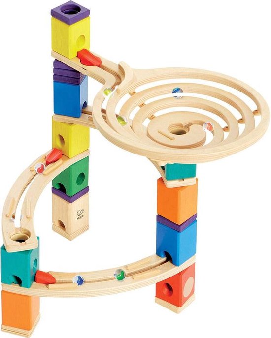 Hape Houten Knikkerbaan Basisset Roundabout Hout