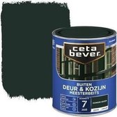 CetaBever Buiten Deur & Kozijn Meester Beits - Zijdeglans - Donker Groen - 750 ml