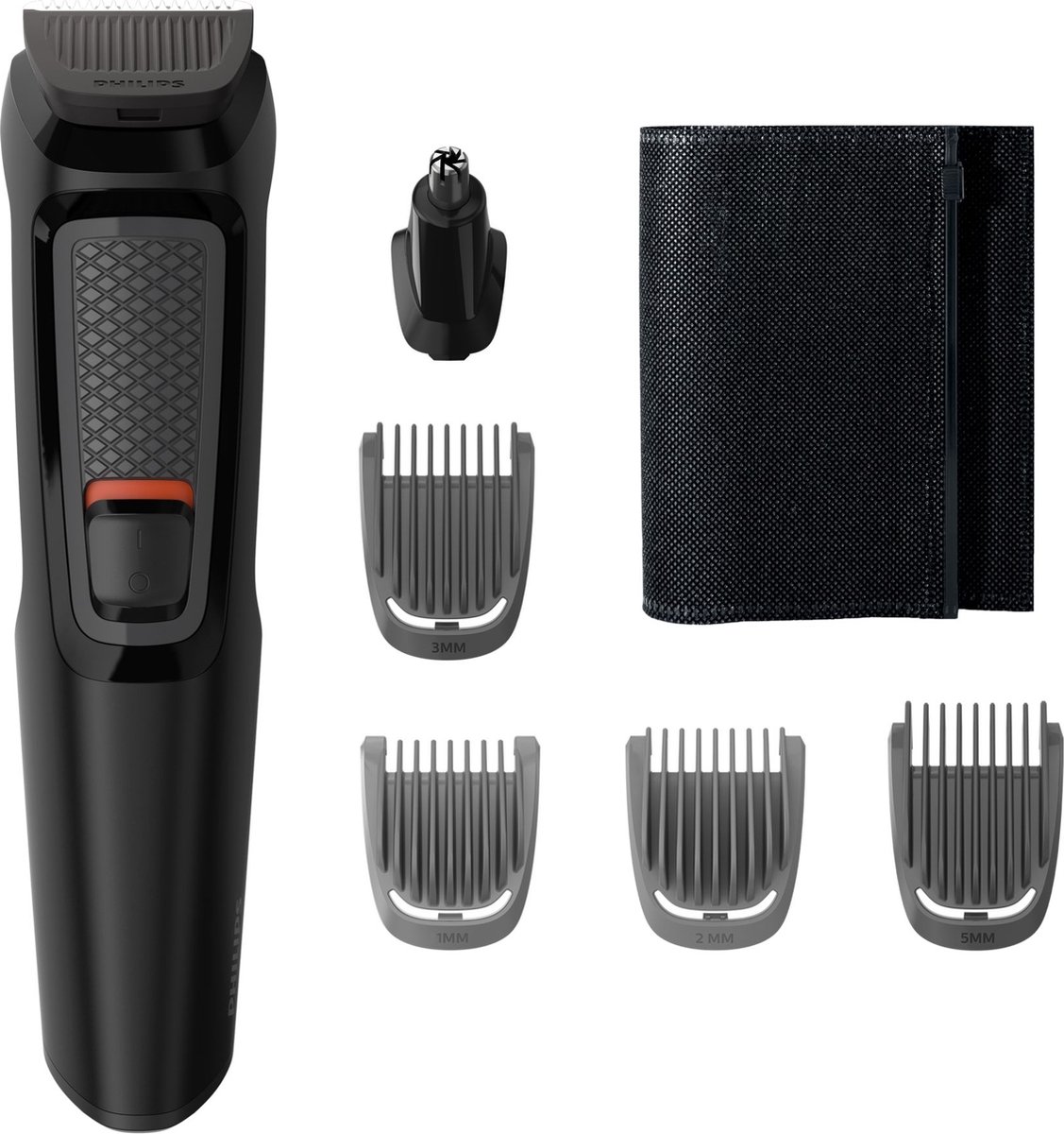 Philips MULTIGROOM Series 3000 MG3710/15 scheer-, knip- en trimapparaat Zwart