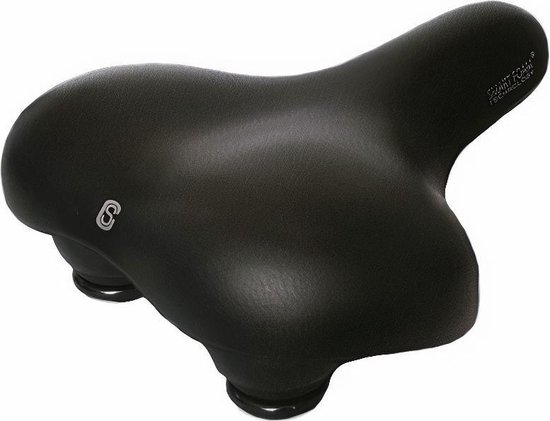 Selle Comfort Fietszadel - Zwart - Met Smart Foam Techniek