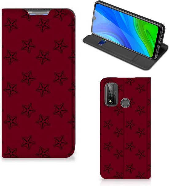 Posanter Cover per Huawei P Smart 2020, Flip Custodia Portafoglio Caso Libro Pelle PU e Slim TPU Silicone Antiurto, Ultra Sottile con Chiusura Magnetica e Tasca per Carte Flip Wallet Caso (Nero