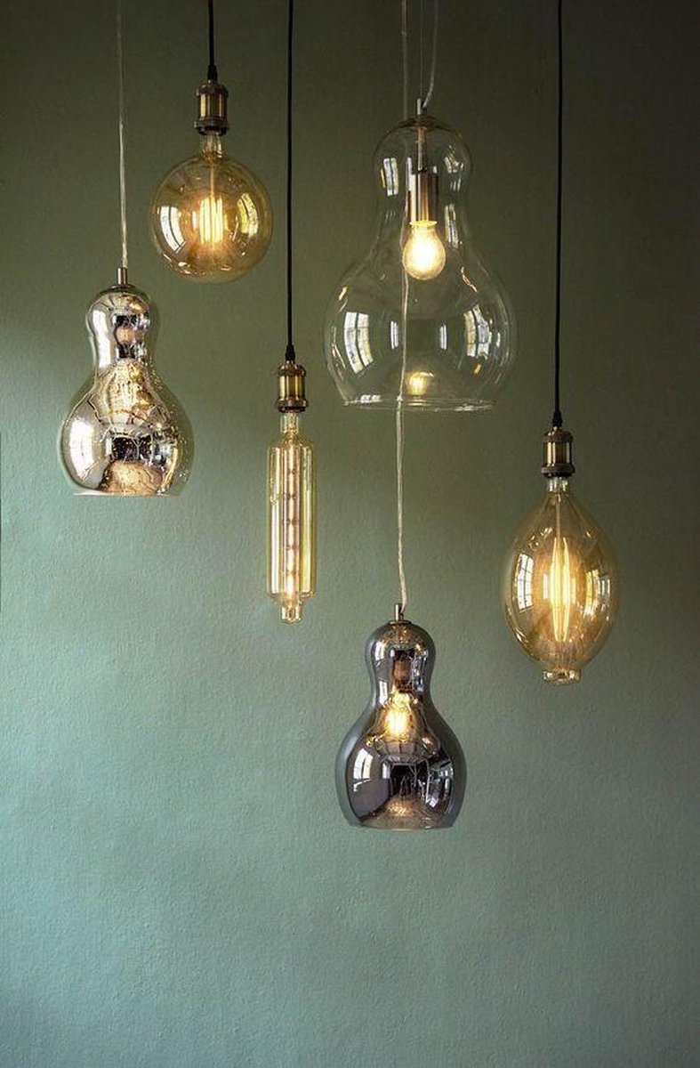 werkwoord bekennen Pardon Home Sweet Home - Moderne Hanglamp Bello Big - hanglamp gemaakt van Glas -  Helder -... | bol.com