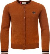 Looxs Revolution - Gebreid vestje caramel  - Maat 92 - Artikelnr 2031-7335-440