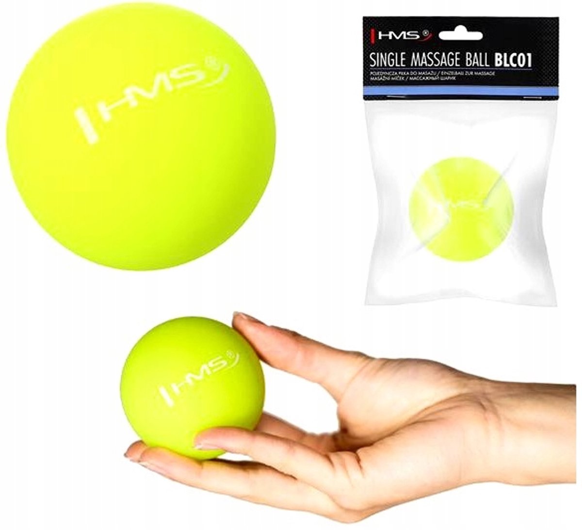 Massagebal Groen - Spierontspanning & Fitness Training - 6.5 cm
