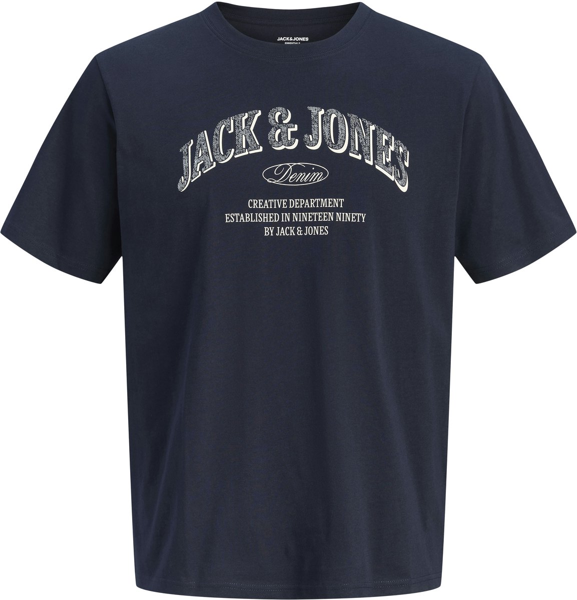 JACK&JONES - JJEDENVER LOGO TEE SS O-NECK 2PK MP Heren T-shirt