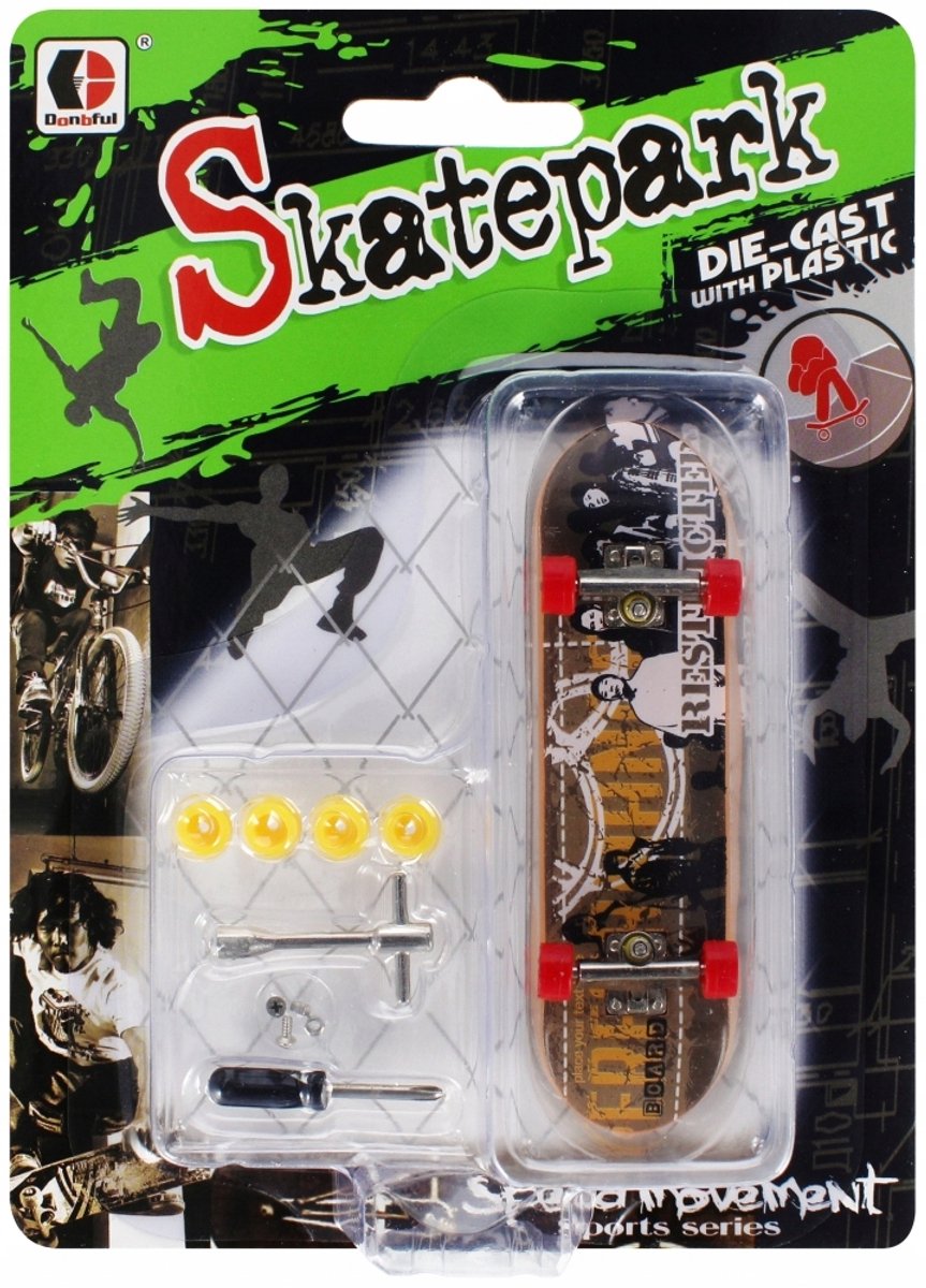 Mega Creative Draaiende miniskateboard 523928 Multicolor