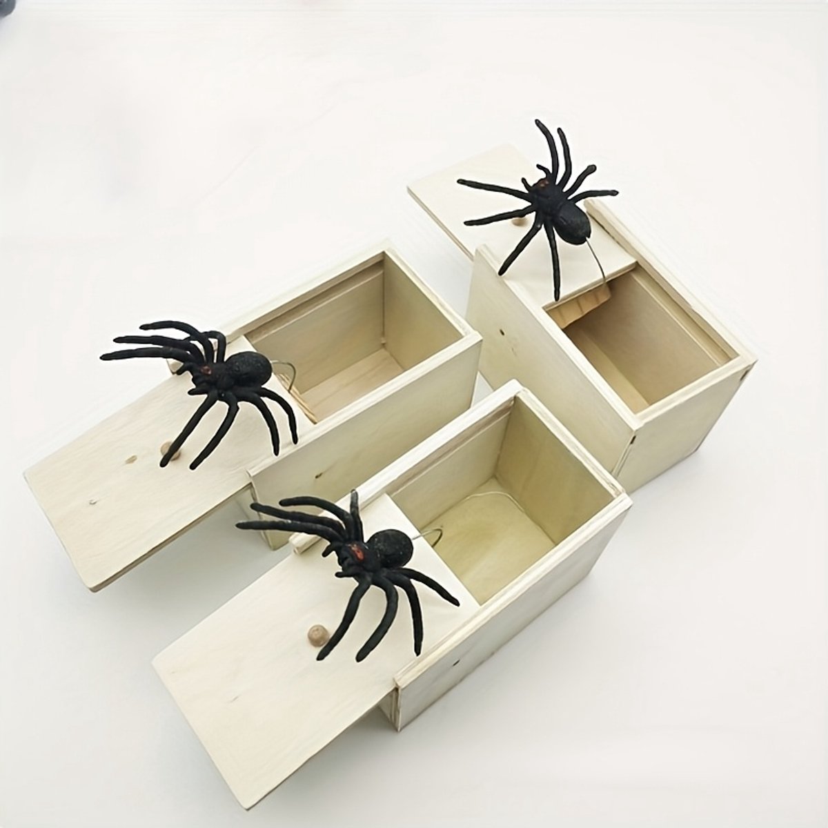 Livé® Spin Surprise Box – Houten Trick Doos met Nep Spin