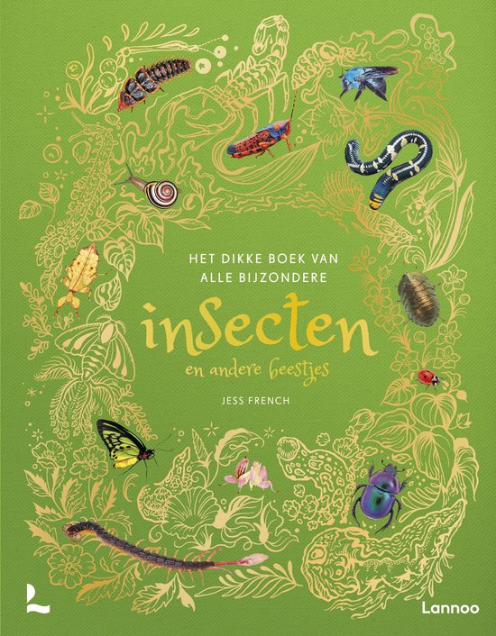 Het dikke boek van alle bijzondere insecten en andere beestj ... - cover
