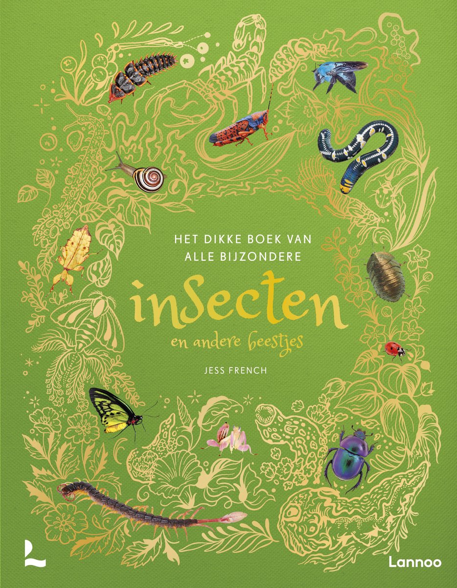 Omslag van Het dikke boek van alle bijzondere insecten en andere beestjes