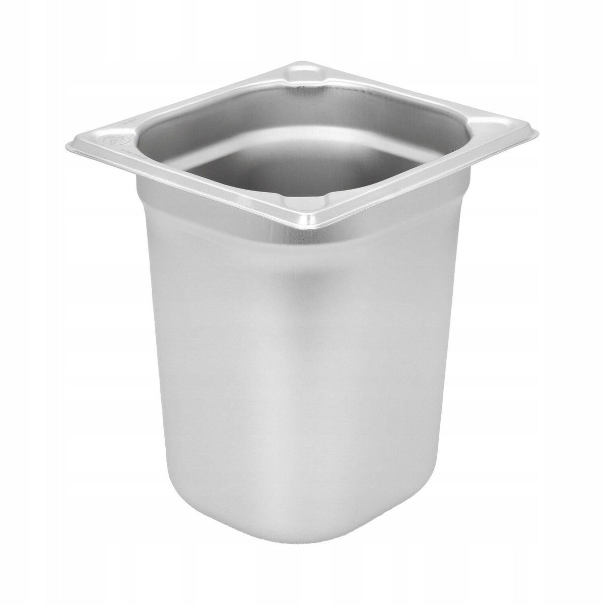 RVS GN 1/6 Bak 200mm 3L Versterkt - Professioneel Keukenmateriaal