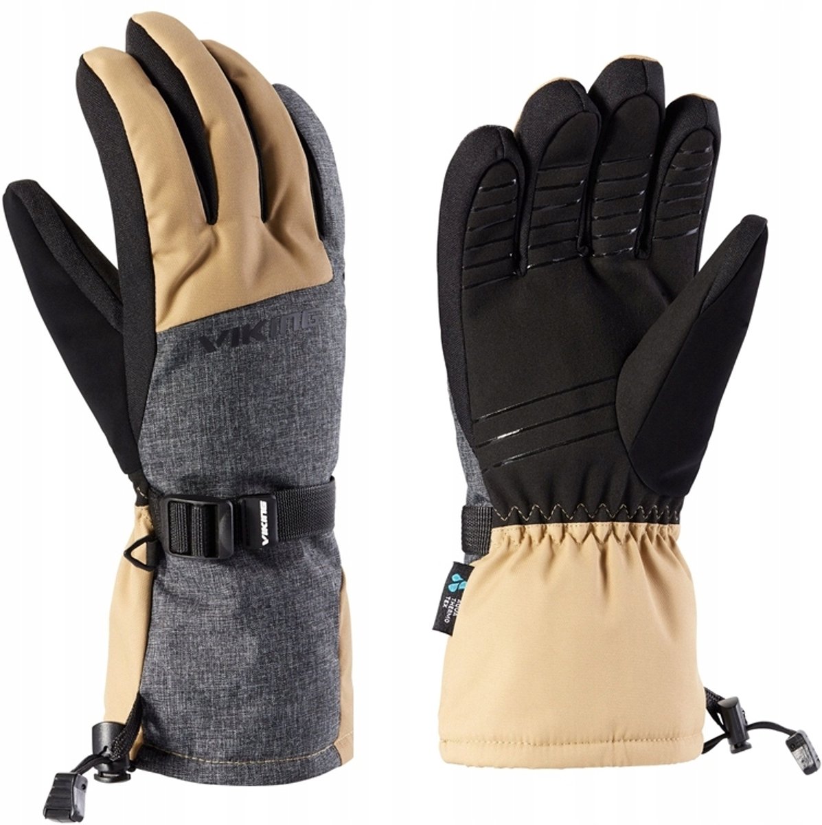 Viking Tuson Freeride Skihandschoenen Grijs