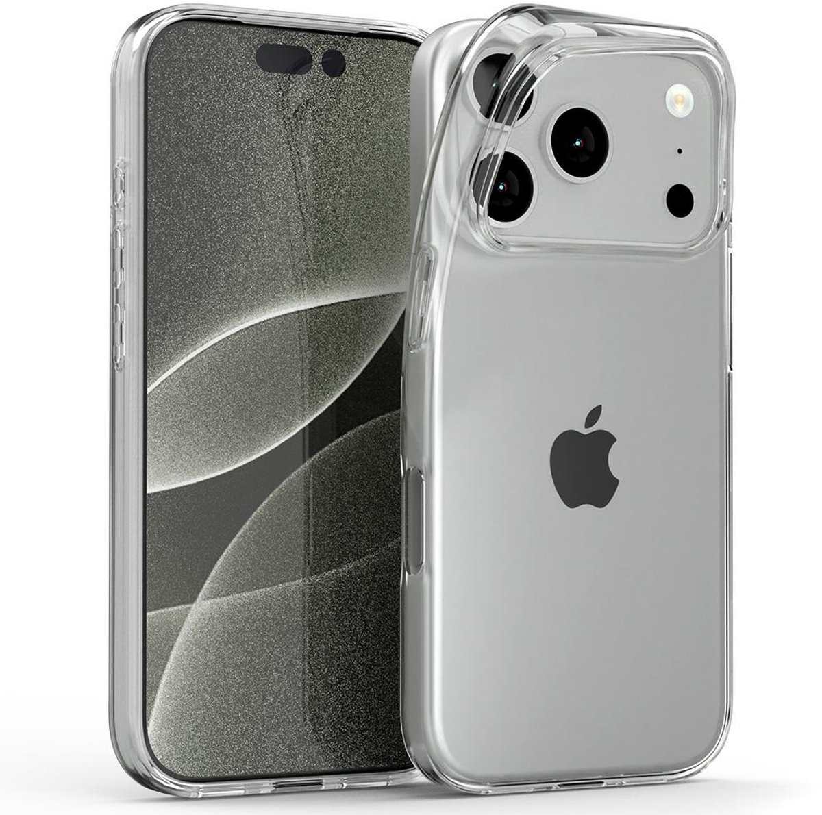 Mercury Jelly Transparante Hoes Voor Iphone 17 Pro Anti-Botsingsbescherming