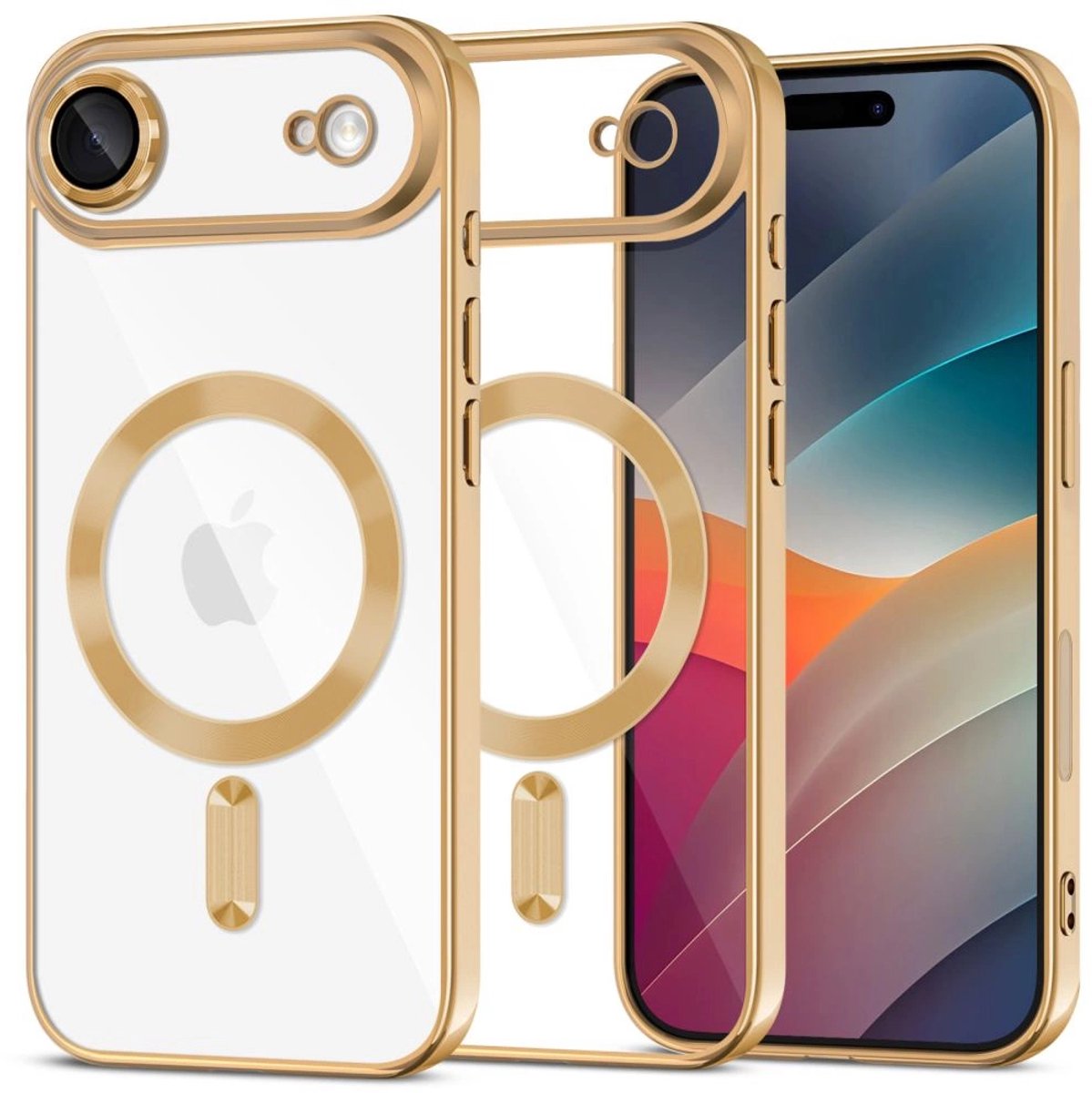 Tech-Protect Magflex Magsafe Hoesje Voor Iphone 17 Air Protection Transparant