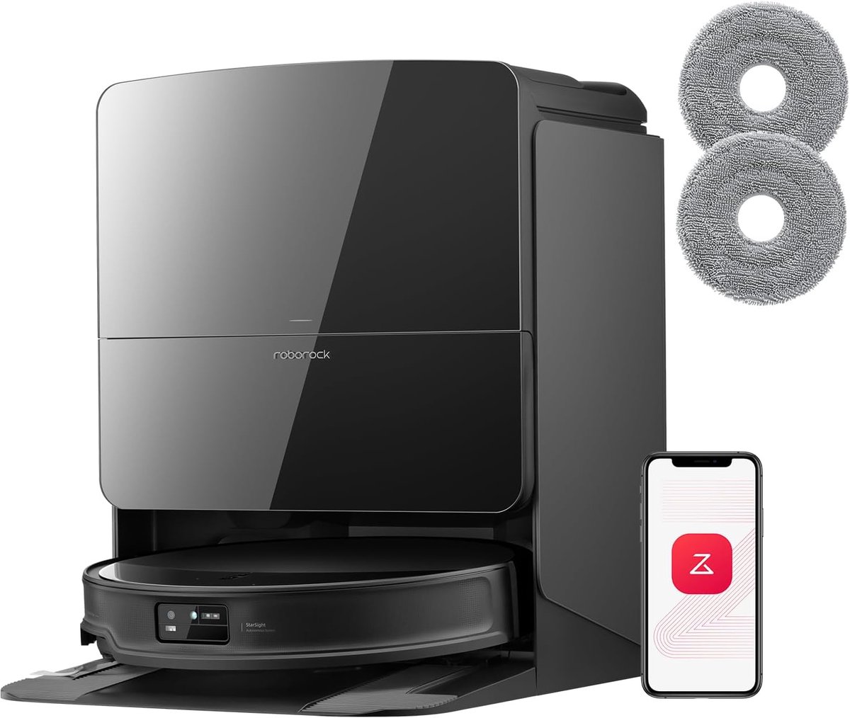 Roborock Saros 10R - Robotstofzuiger Met Dweilfunctie- - Roborock - €1.509,00