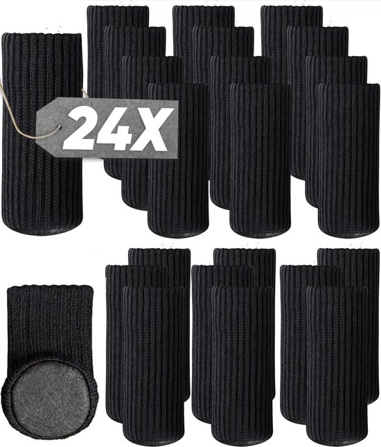 VAIVE Stoelpoot Beschermers - Vloerbeschermer - Stoelpoot Sokken - Stoelpootdoppen - Stoelpootbeschermers - Stoelsokken