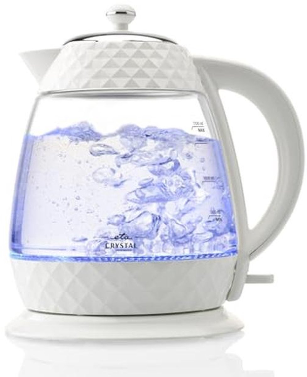Glazen Waterkoker 1,7L - 2200W met Automatische Uitschakeling en Kalkfilter