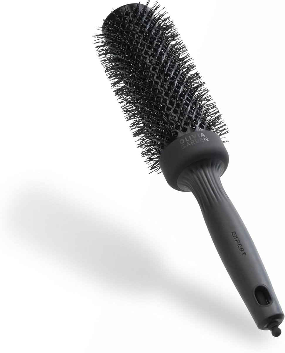 Professionele Ronde F ownborstel met Keramische Cilinder voor Snel Drogen en Glans