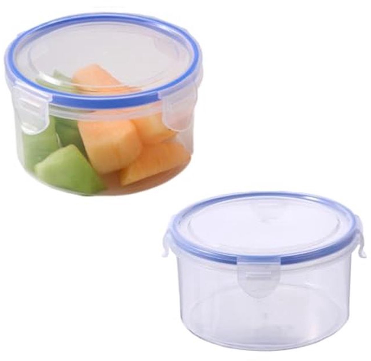 600 ml Vriesdozen Set - Luchtdichte Voedselopbergdozen voor Koelkast, Vriezer en Magnetron